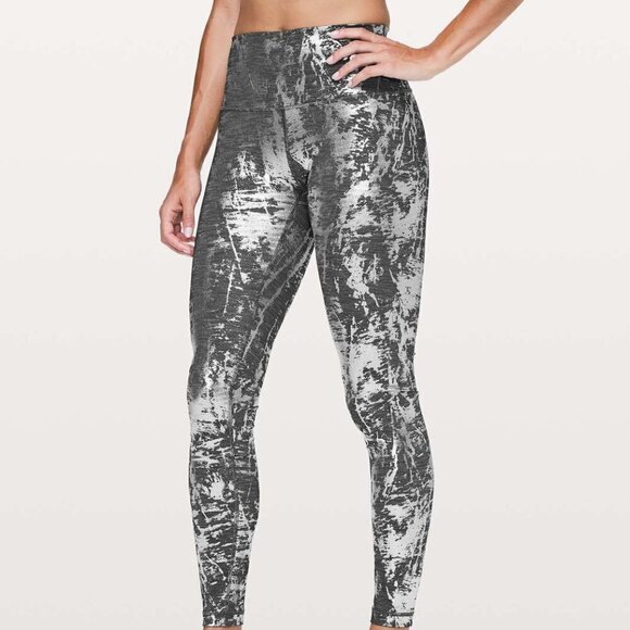 Lululemon Wunder Under Hi-Rise Tight *Brindle Foil 28" - Picture 2 of 14